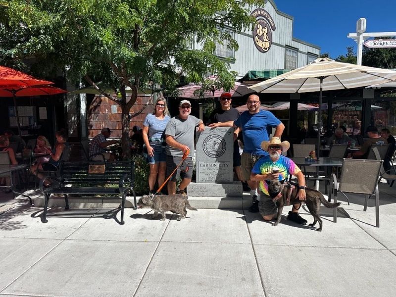 Group at Carson City Pony Express Station