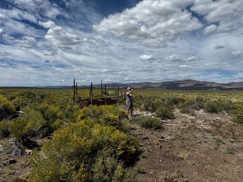 Historic trail ruins