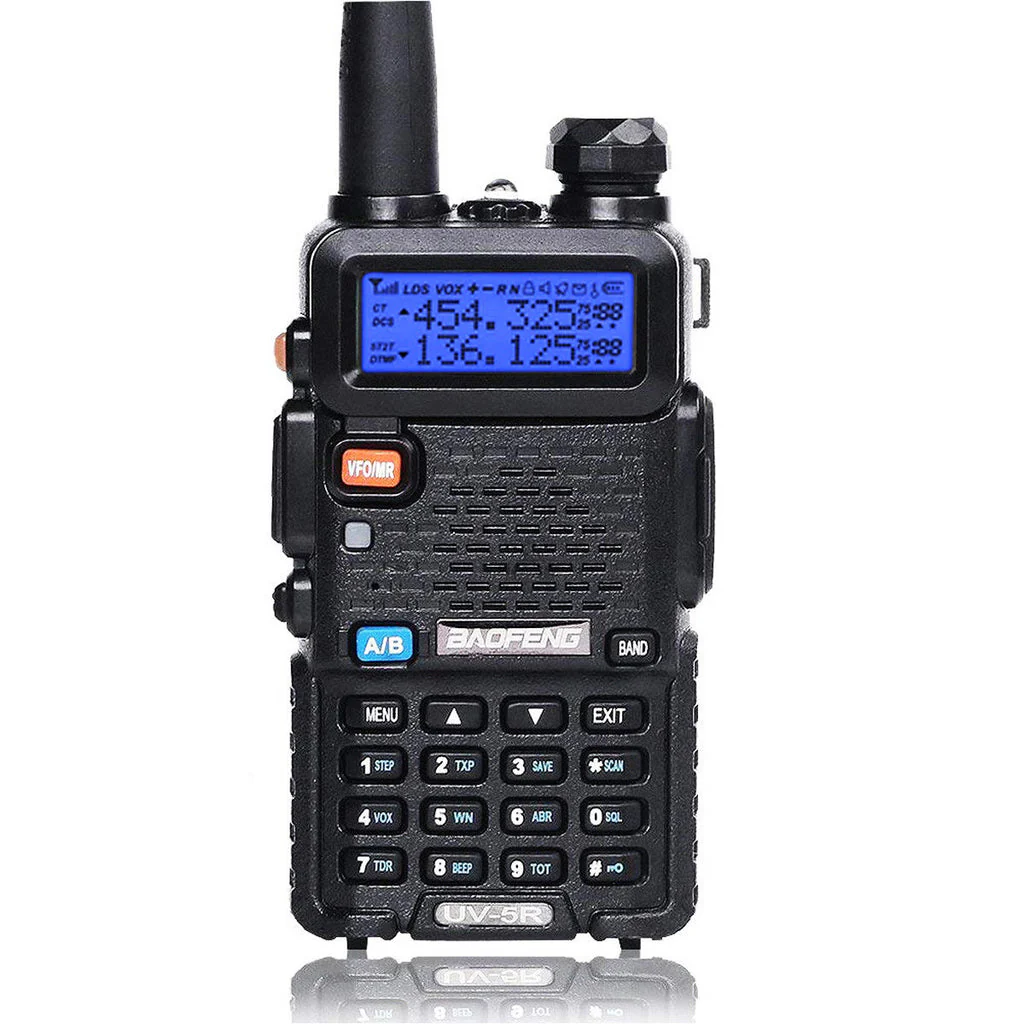 Baofeng UV-5R keypad reference