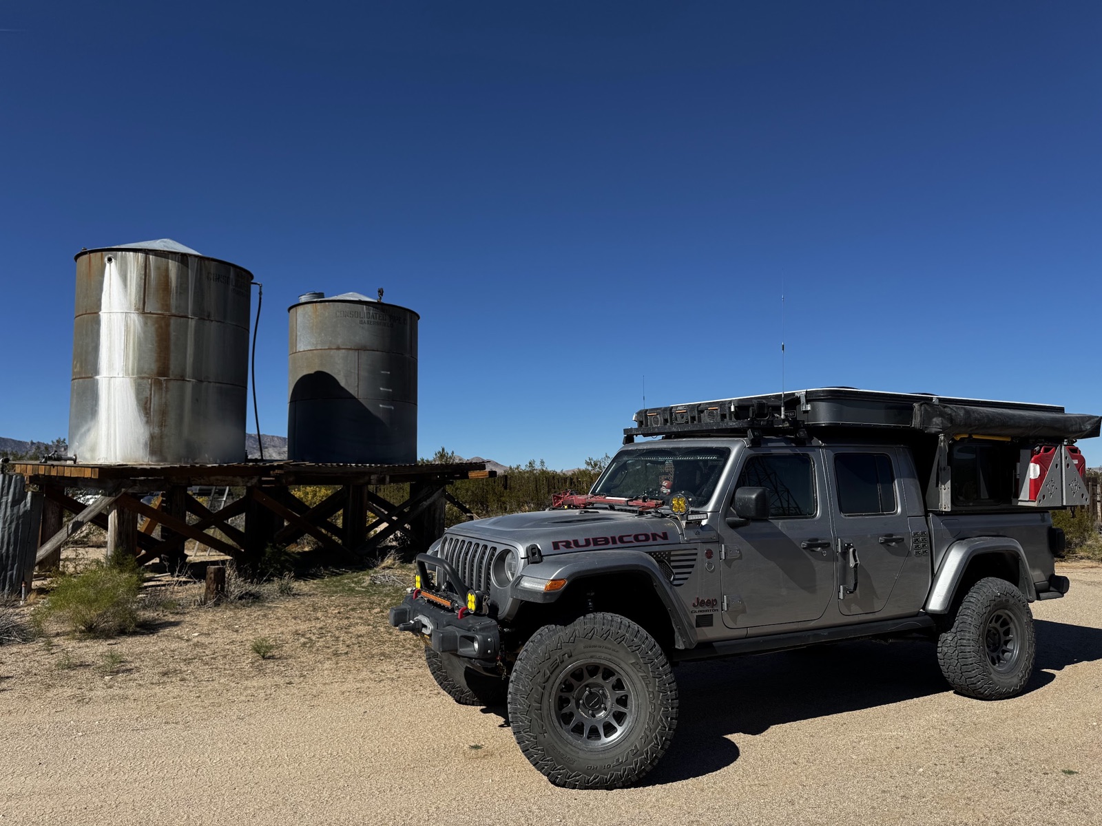 Map of OX Ranch area